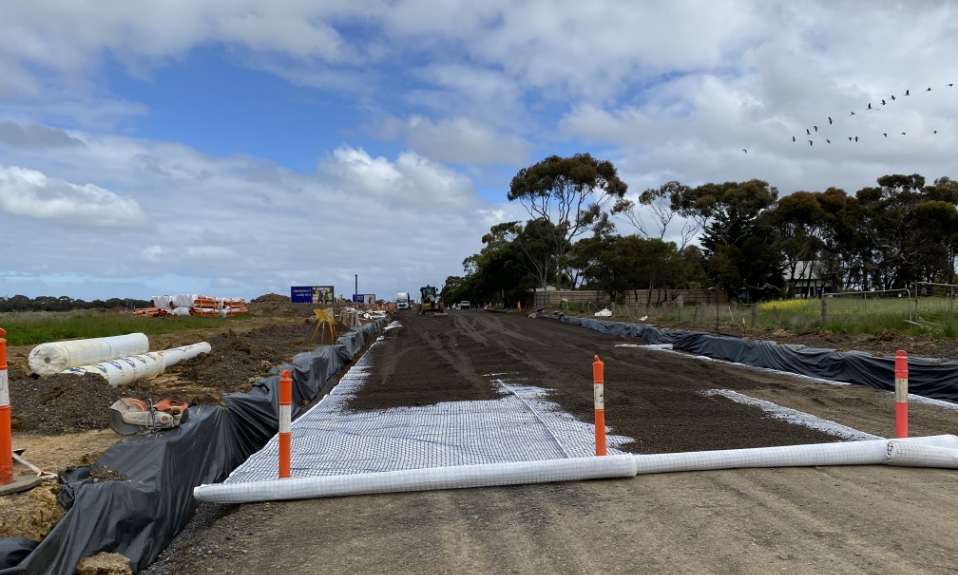 Geogrid Pavement Reinforcement