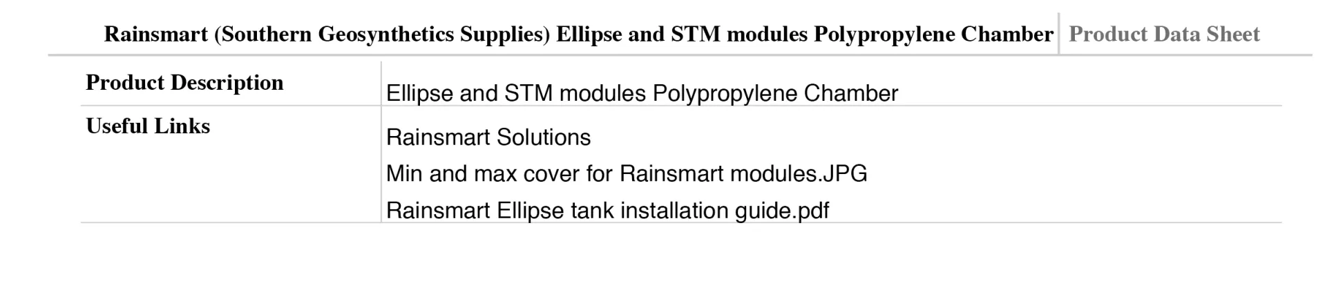 Ellipse And STM Modules Chambers