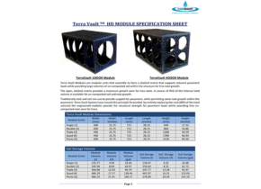 TerraVault-STD-5-plate-spec-sheet